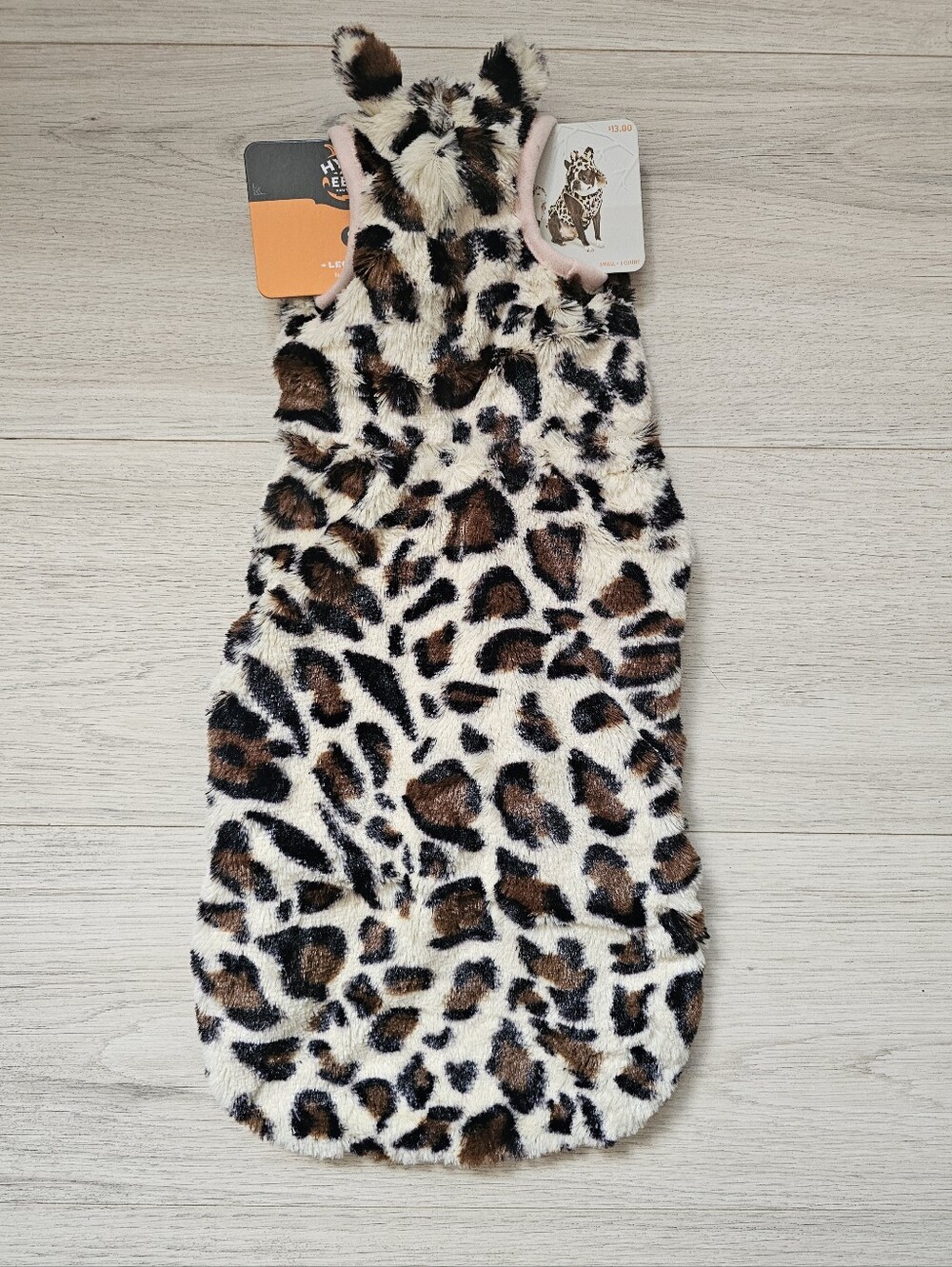Hide n’ Eek! Boutique Leopard Pet Hoodie – NWT (Small)